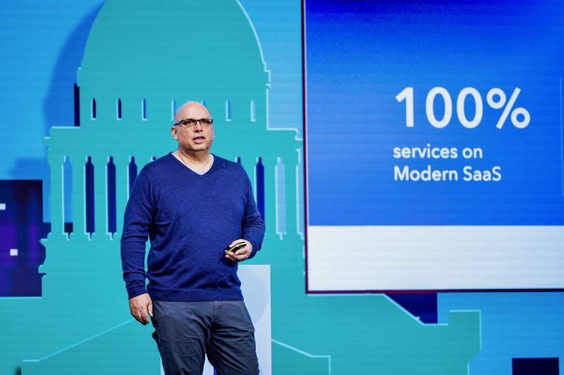KubeCon EU 2024 sustainability keynote — stage photo 3